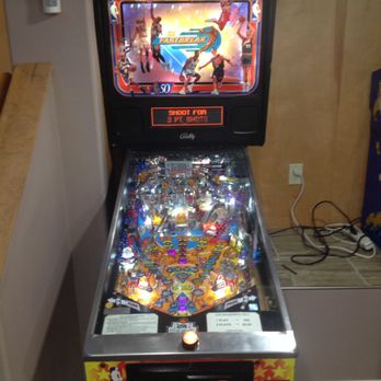 Orange County Pinballs - 1996 NBA Fastbreak pinball machine. Which by the way does feature Kobe Bryant in his rookie year. - Video Game Stores Near Me - Ontario, California