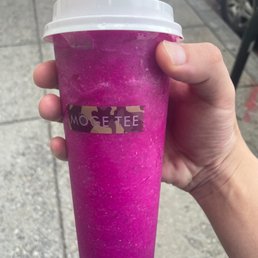 Red Fresh Dragon Fruit Tea Man Bei Hong Long Guo