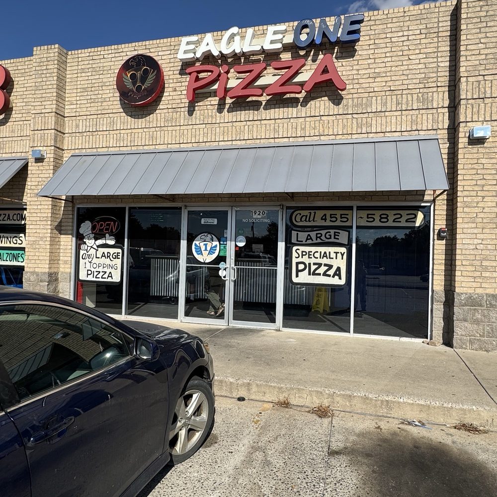 Eagle One Pizza - Store front - Pizza Near Me - Midwest City, Oklahoma