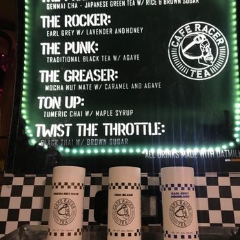 Racer Tea Bar - Coffee & Tea Near Me - Redondo beach, California Racer Tea Bar - Coffee & Tea Near Me - Redondo beach, California