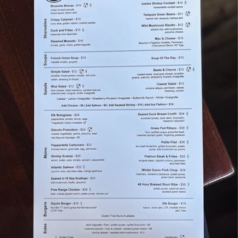 Squire House - Menu - Bars Near Me - Bozeman, Montana Squire House - Menu - Bars Near Me - Bozeman, Montana