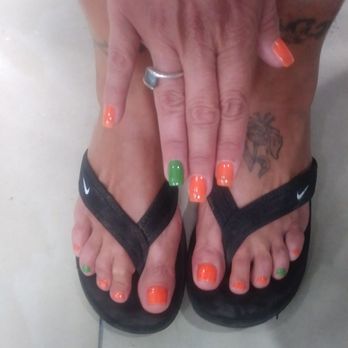 A+ Nail & Spa - Yay fall pumpkin style - Nail Salons Near Me - Dana Point, California