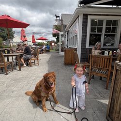 The Black Dog Heights Cafe - Lacey and her hooman.