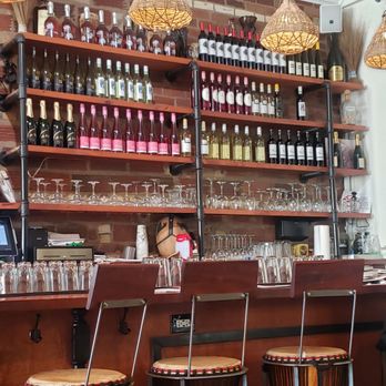 Mansa Kunda Restaurant - Some of the wine selection - African Near Me - Takoma Park, Maryland