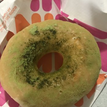 Dunkin' - Matcha Donut - slightly sweet - Donuts Near Me - West Seneca, New York Dunkin' - Matcha Donut - slightly sweet - Donuts Near Me - West Seneca, New York