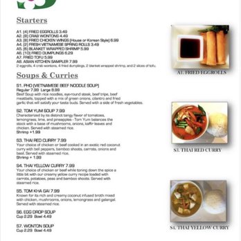 Asian Kitchen Express - Menu Pages 1-4 - Laotian Near Me - Fort Smith, Arkansas