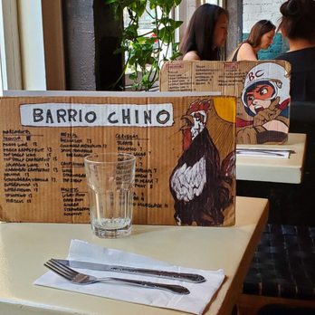 Barrio Chino - Hand drawn menus - Mexican Near Me - New York, New York