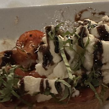 Chef’s Roma Kitchen - Bruschetta topped with fresh mozzarella. - Italian Near Me - Henderson, Nevada