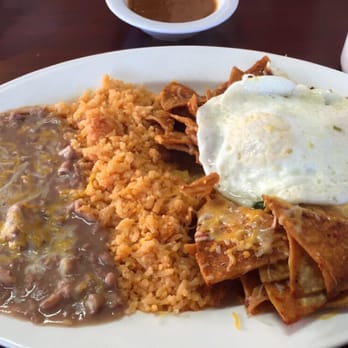 Rey's Little Kitchen - Spicy chilaquiles  BOMB! - Breakfast & Brunch Near Me - Whittier, California