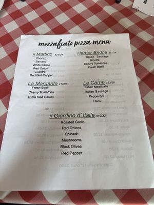 Menu photo 1 Mozzafiato Corpus Christi, TX Menu photo 1 Mozzafiato Corpus Christi, TX