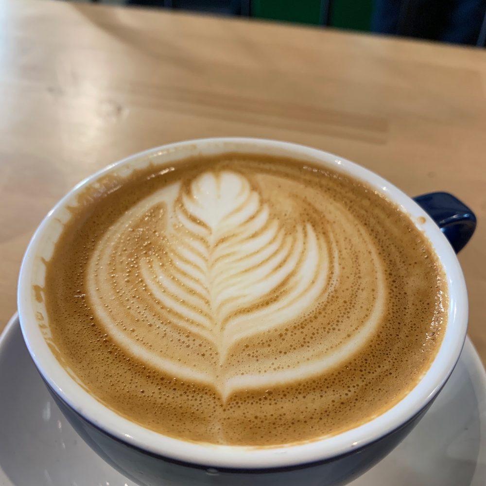 Zeb's Coffeehouse - a cappuccino in a white cup - Coffee & Tea Near Me - Eudora, Kansas Zeb's Coffeehouse - a cappuccino in a white cup - Coffee & Tea Near Me - Eudora, Kansas