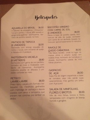 Menu photo 2 Micaela São Paulo, SP