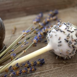 Lavender Honey Cake Pops