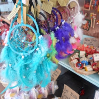 Olvera Street - A line of dreamcatchers - Local Flavor Near Me - Los Angeles, California