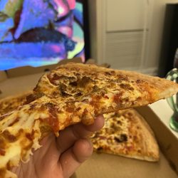 Papa Johns Pizza - Side profile.