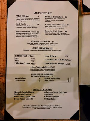 Menu photo 3 Macaroni Joe's Amarillo, TX