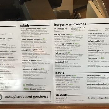 Veggie Grill by Next Level - Menu - Vegan Near Me - Burbank, California