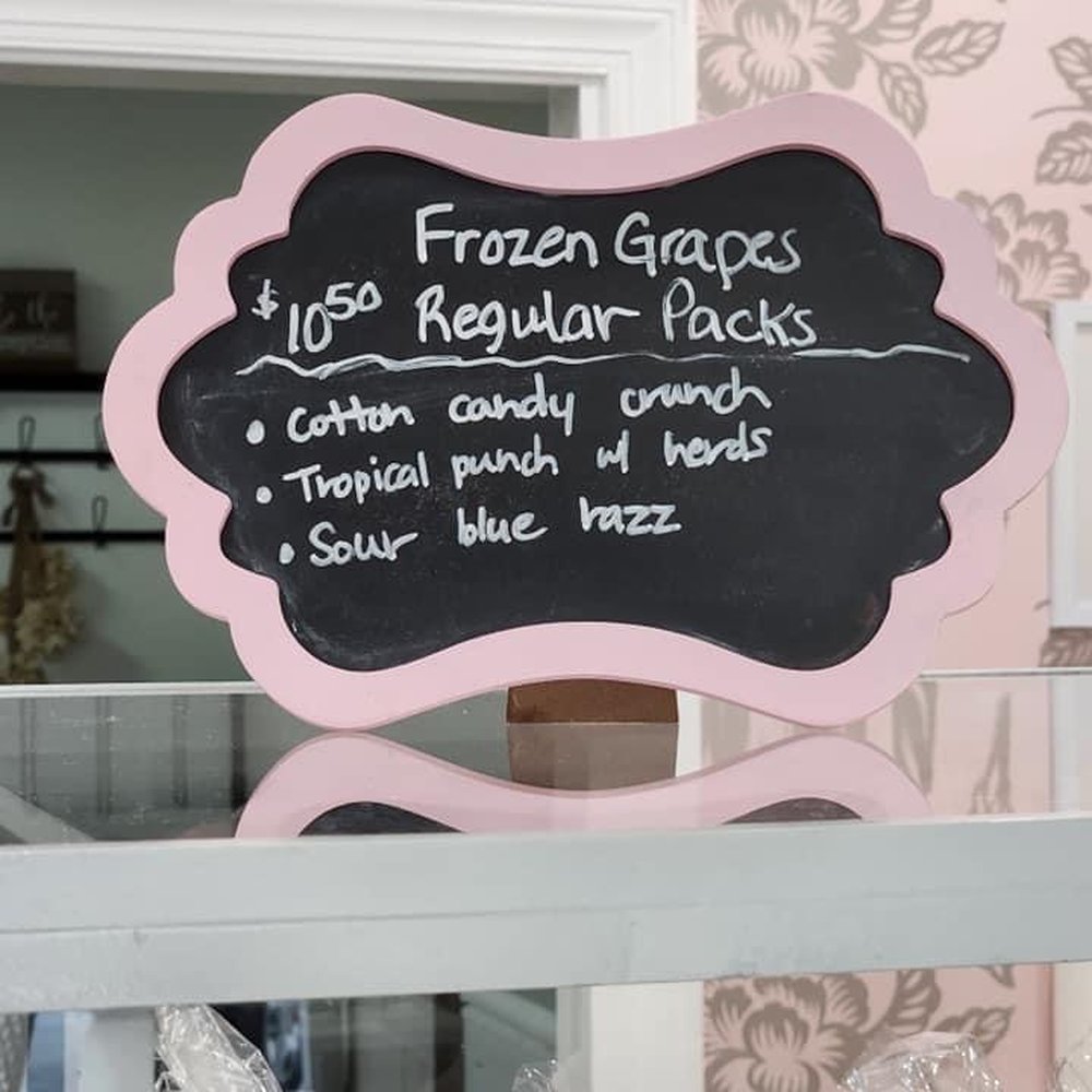 Kandy Apples by K - Those frozen grapes! - Candy Stores Near Me - Raleigh, North Carolina Kandy Apples by K - Those frozen grapes! - Candy Stores Near Me - Raleigh, North Carolina