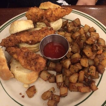 Ted's Bulletin Reston - Chicken and biscuits. Mumbo sauce is awesome! - Breakfast & Brunch Near Me - Reston, Virginia
