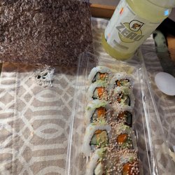 Harris Teeter - $5 Friday special w/added nori and sesame seeds.