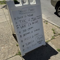 The Trolley Market - Signage