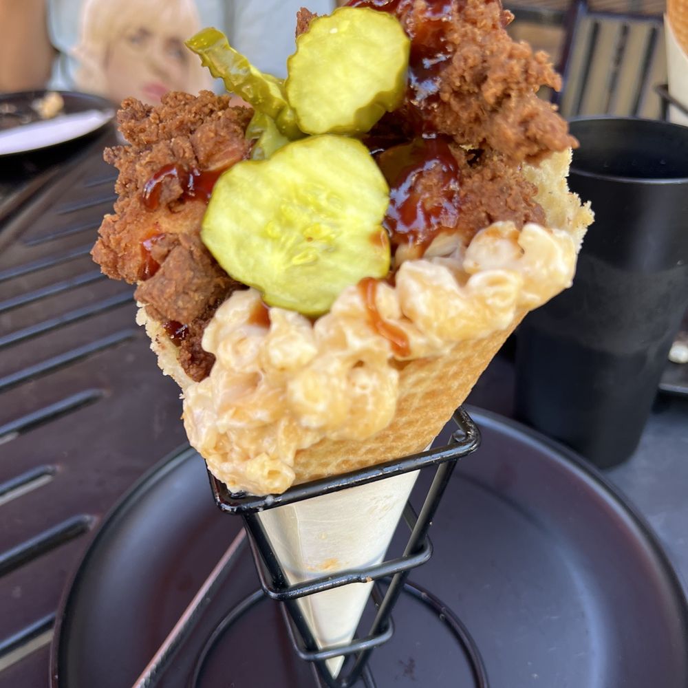 Cluck N Cone - BBQ dream cone - Caterers Near Me Cluck N Cone - BBQ dream cone - Caterers Near Me