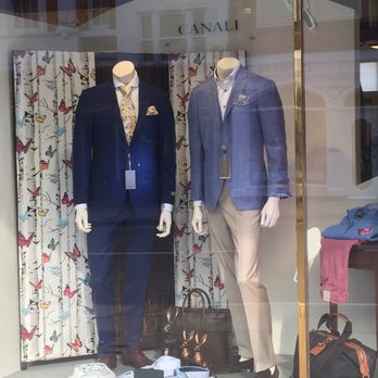 Weir Rhodes - Shop window April 2019. - Men's Clothing Near Me - Guildford, SRY