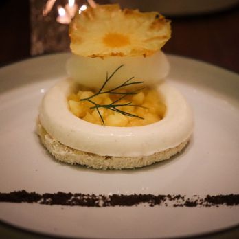 Lilac - Pineapple desert which is gluten-free - Mediterranean Near Me - Tampa, Florida