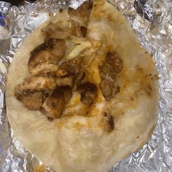 Chipotle Mexican Grill - Barely any cheese and some chicken in a tiny tortilal - Mexican Near Me - Springfield, Missouri