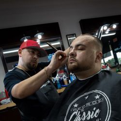 The Classic Barber - George The Classic Barber pays attention to the finer details on a man's haircut