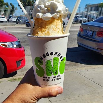 SnoCorner - The Coconut cream pie - Desserts Near Me - Long Beach, California SnoCorner - The Coconut cream pie - Desserts Near Me - Long Beach, California