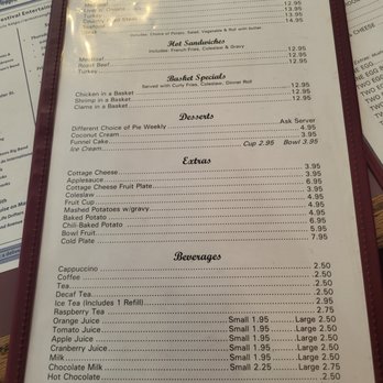 Central Restaurant - Menu, August 2023 - American Near Me - Apollo, Pennsylvania