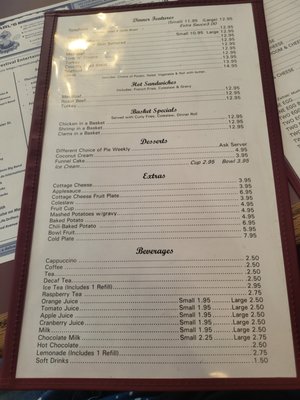 Menu photo 5 Central Restaurant Apollo, PA