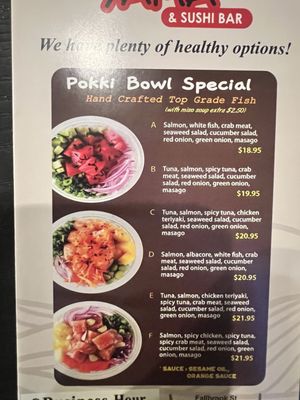 Menu photo 7 Super Sushi Carlsbad, CA