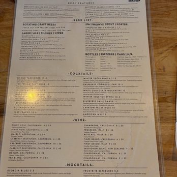 Beer City Bread - Drink menu - Pizza Near Me - Grand Rapids, Michigan