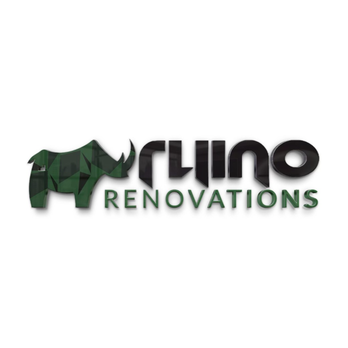 Rhino Renovations - rhino renovations logo on a white background - Flooring Near Me