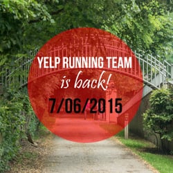 Yelp Running Team - Promenade du Chemin de Fer