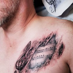 The Body Gallery 2 - Realism tattoo, black and gratly, artist, Gray.