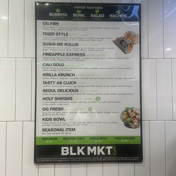 Blk Mkt Eats - Menu - Sushi Bars Near Me - Maplewood, Missouri