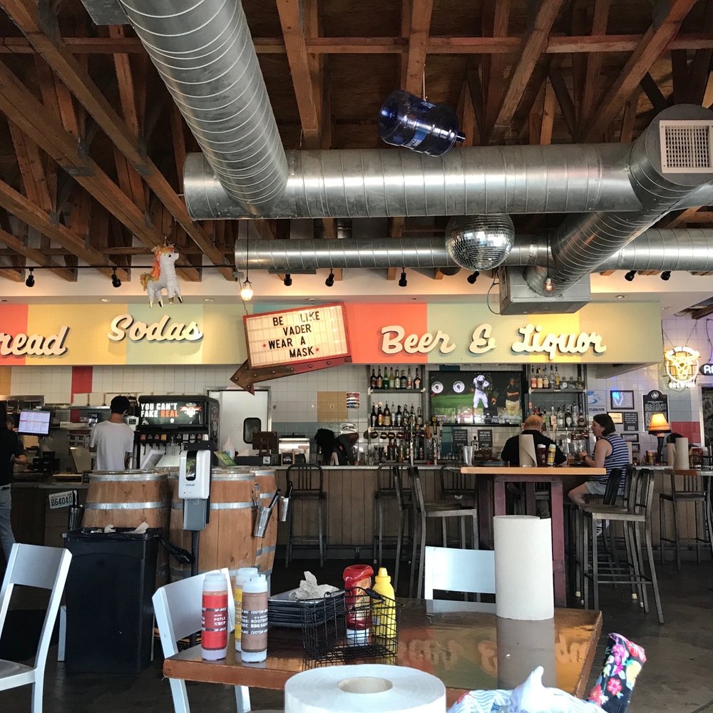 Twisted Root Burger - Sign that states "Be Like Vader Wear A Mask - Burgers Near Me - Bedford, Texas Twisted Root Burger - Sign that states "Be Like Vader Wear A Mask - Burgers Near Me - Bedford, Texas