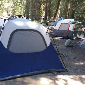 Lodgepole Campground - 134 has plenty of space to add up to 4 tents - Campgrounds Near Me - Three Rivers, California