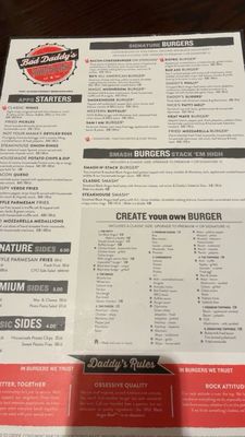 Menu photo 3 Bad Daddy's Burger Bar Decatur, GA Menu photo 3 Bad Daddy's Burger Bar Decatur, GA