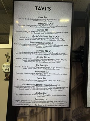 Menu photo 4 Tavi's Salumeria Gulfport, MS Menu photo 4 Tavi's Salumeria Gulfport, MS