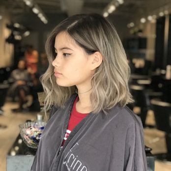 Ray Lac - Chic lob ombré - Hair Stylists Near Me - Beverly Hills, California