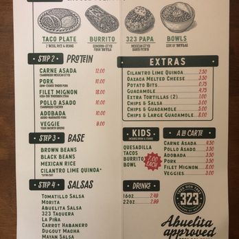Tres Dos Tres - Menu as of Sept 2025 - Mexican Near Me - Los Angeles, California Tres Dos Tres - Menu as of Sept 2025 - Mexican Near Me - Los Angeles, California