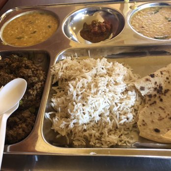 Vik's Chaat - Lamb curry thali - Indian Near Me - Berkeley, California Vik's Chaat - Lamb curry thali - Indian Near Me - Berkeley, California