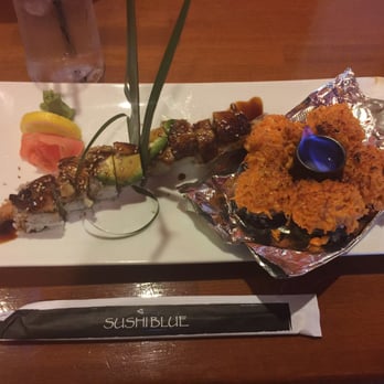 Sushi Blue - Dragon roll & volcano roll - Sushi Bars Near Me - Lexington, Kentucky Sushi Blue - Dragon roll & volcano roll - Sushi Bars Near Me - Lexington, Kentucky
