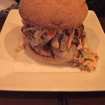 Bosscat Kitchen & Libations - Pork Chop Sandwich - New American Near Me - Houston, Texas