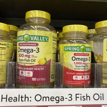 Walmart Supercenter - a display of omega 3 fish oil - Department Stores Near Me - North Attleboro, Massachusetts Walmart Supercenter - a display of omega 3 fish oil - Department Stores Near Me - North Attleboro, Massachusetts