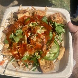 Tofu Dry Pho (about $22), quite good if you add lots of hot sauces Tofu Dry Pho (about $22), quite good if you add lots of hot sauces